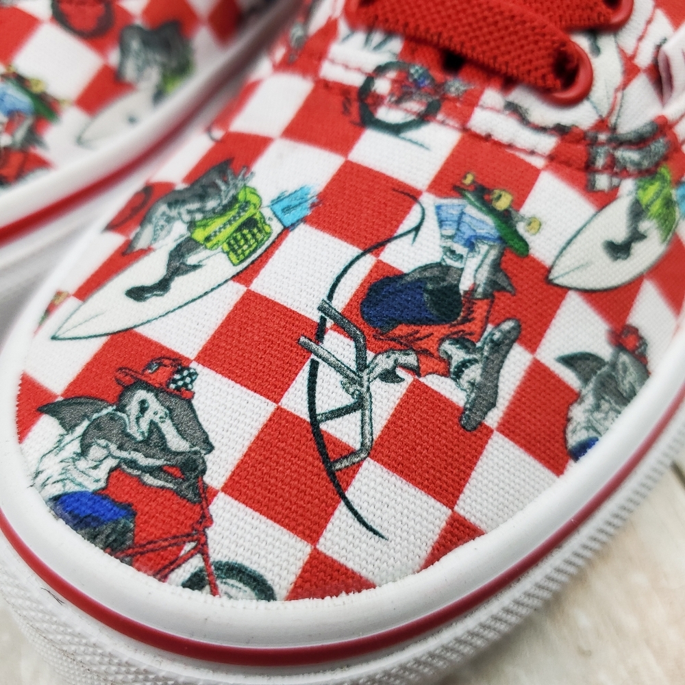 Vans Authentic Elastic Xtreme Sharks - Picture 3 of 11